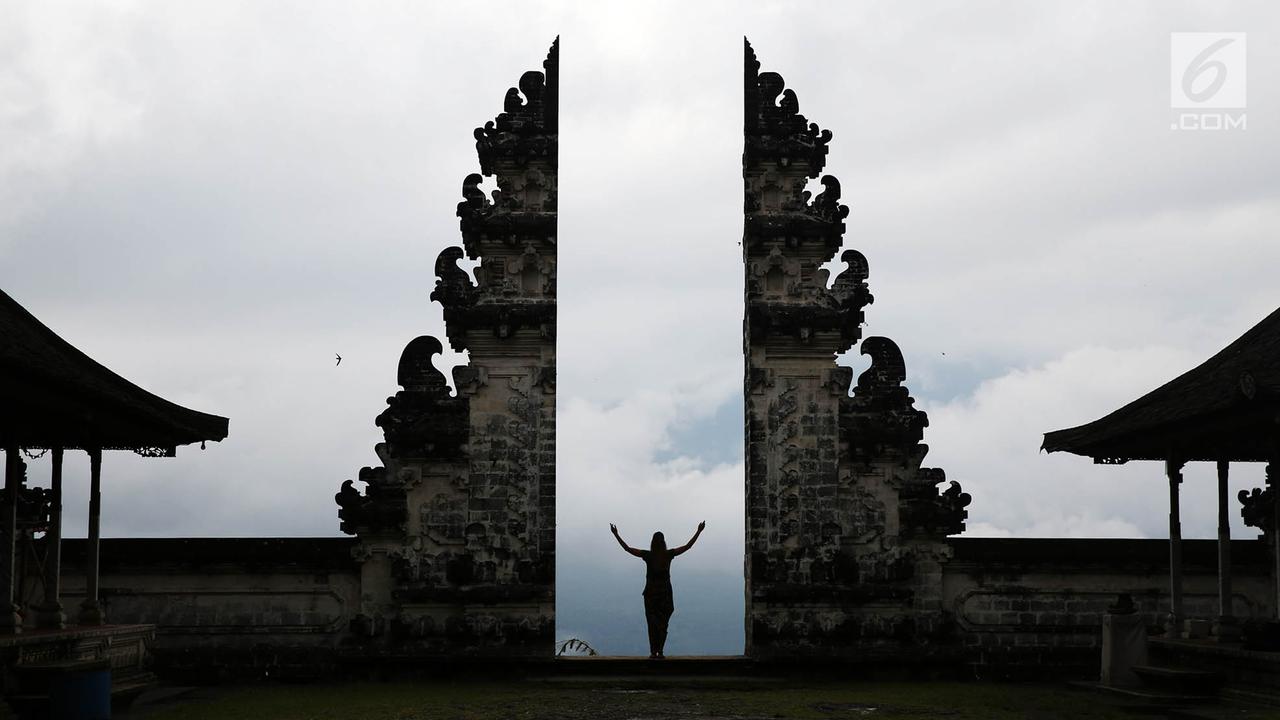 Dampak Gunung Agung, Pura Lempuyang Sepi Pengunjung