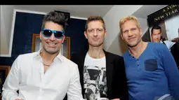 Michael Learns To Rock (MLTR), menjadikan Indonesia sebagai tempat peluncuran album barunya bertajuk 25 : The Complete Singles, Jakarta, Kamis (18/12/2014). (Liputan6.com/Faisal R Syam) 