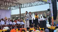 Fairuz A Rafiq Ramaikan Kampanye Akbar Imam-Ririn di Depok