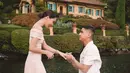 <p>Al Ghazali dan Alyssa Daguise saat ini sedang berada di Lake Como, Italia. Dalam kesempatan ini, Al rupanya sudah mempersiapkan kejutan romantis. (Foto: Instagram/ alghazali7)</p>