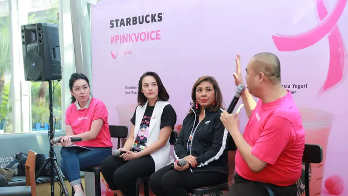 Pinkvoice campaign Starbucks