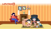 Infografis Tak Perlu ke Mal, Anak Lebih Baik di Rumah Saja