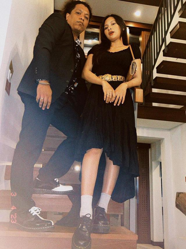 Indah Permatasari dan Arie Kriting. (Foto: Dok. Instagram @indahpermatas)