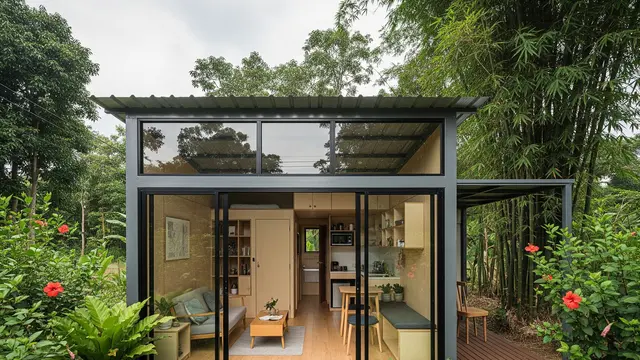 Desain Tiny House Semi-Permanen – The Efficient Retreat