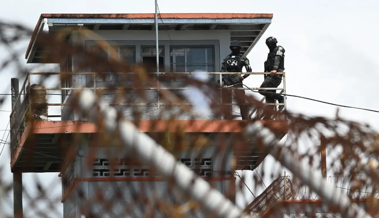 <p>Pembantaian dalam kerusuhan penjara di Tamara terjadi pada 20 Juni 2023. (Orlando SIERRA/AFP)</p>