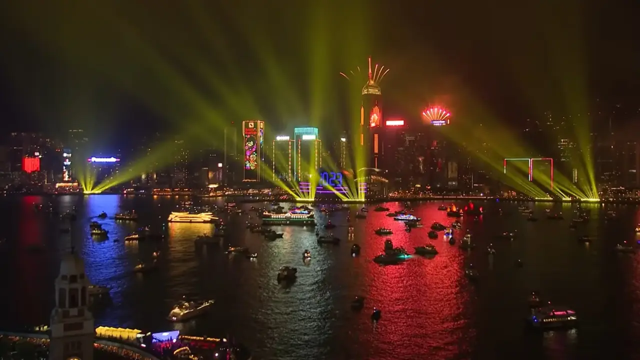Hong Kong Siapkan Pertunjukan Kembang Api Musikal 12 Menit di Malam Tahun Baru 2024