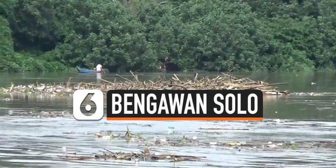 VIDEO: Curah Hujan Tinggi, Sungai Bengawan Solo Siaga 1