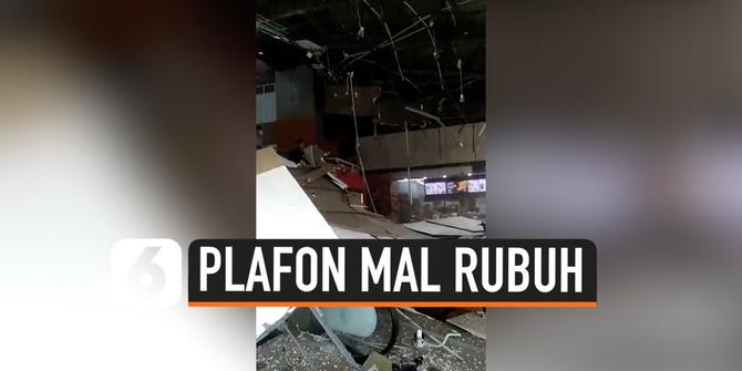 VIDEO: Plafon Mal Bekasi Junction Rubuh, Tujuh Orang Jadi Korban
