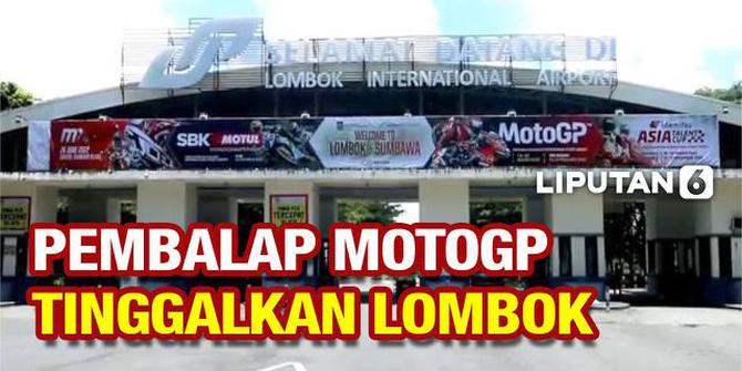 VIDEO: Tes Pramusim MotoGP 2022 Berakhir, Puluhan Pembalap Tinggalkan Lombok