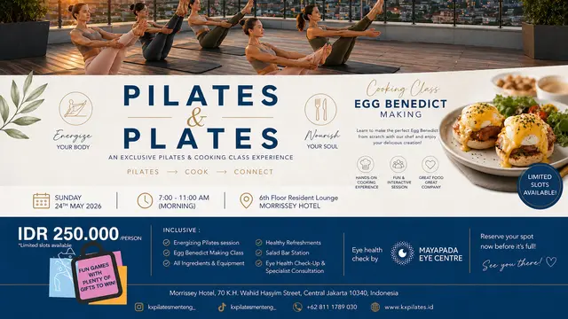 Pilates & Cooking Class