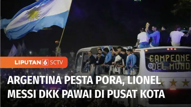 Inilah pesawat yang membawa skuad tim Tango, Argentina, yang baru saja berhasil menggondol gelar juara Piala Dunia 2022 di Qatar. Pesawat yang ditumpangi Lionel Messi dan kawan-lawan sempat terlihat transit di Roma, Italia, sebelum menuju Argentina.