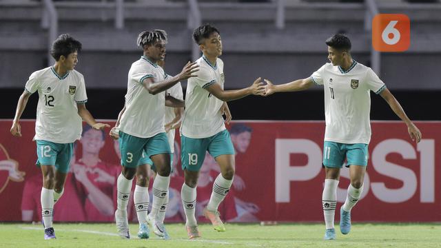 Foto: Pemain Lapis Kedua Timnas Indonesia U-20 Obrak-abrik Hong Kong di Laga Kedua Kualifikasi Piala Asia U-20 2023