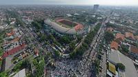 PT PLN (Persero) turut menyukseskan puncak peringatan Hari Lahir (Harlah) Satu Abad Nahdlatul Ulama (NU) di Sidoarjo, Jawa Timur pada 6 - 7 Februari 2023 dengan menghadirkan listrik tanpa kedip. (Dok. PLN)