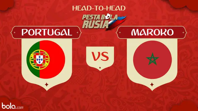 Portugal akan menghadapi Maroko pada matchday kedua Grup B Piala Dunia 2018 di Stadion Luzhniki, Moskow, Rabu (20/6/2018). Kapten Portugal, Cristiano Ronaldo, akan menebar teror kepada Maroko di laga ini.