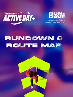 Youniverse Active Day: RUN & RAVE. (Istimewa)