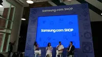 Pembukaan platform belanja online Samsung.com. (Foto: Merdeka.com/Fauzan Jamaludin)