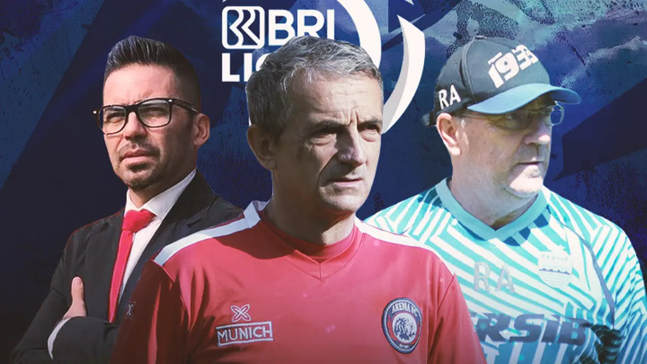 Liga 1 - Pelatih asing terpental di BRI Liga 1 musim ini