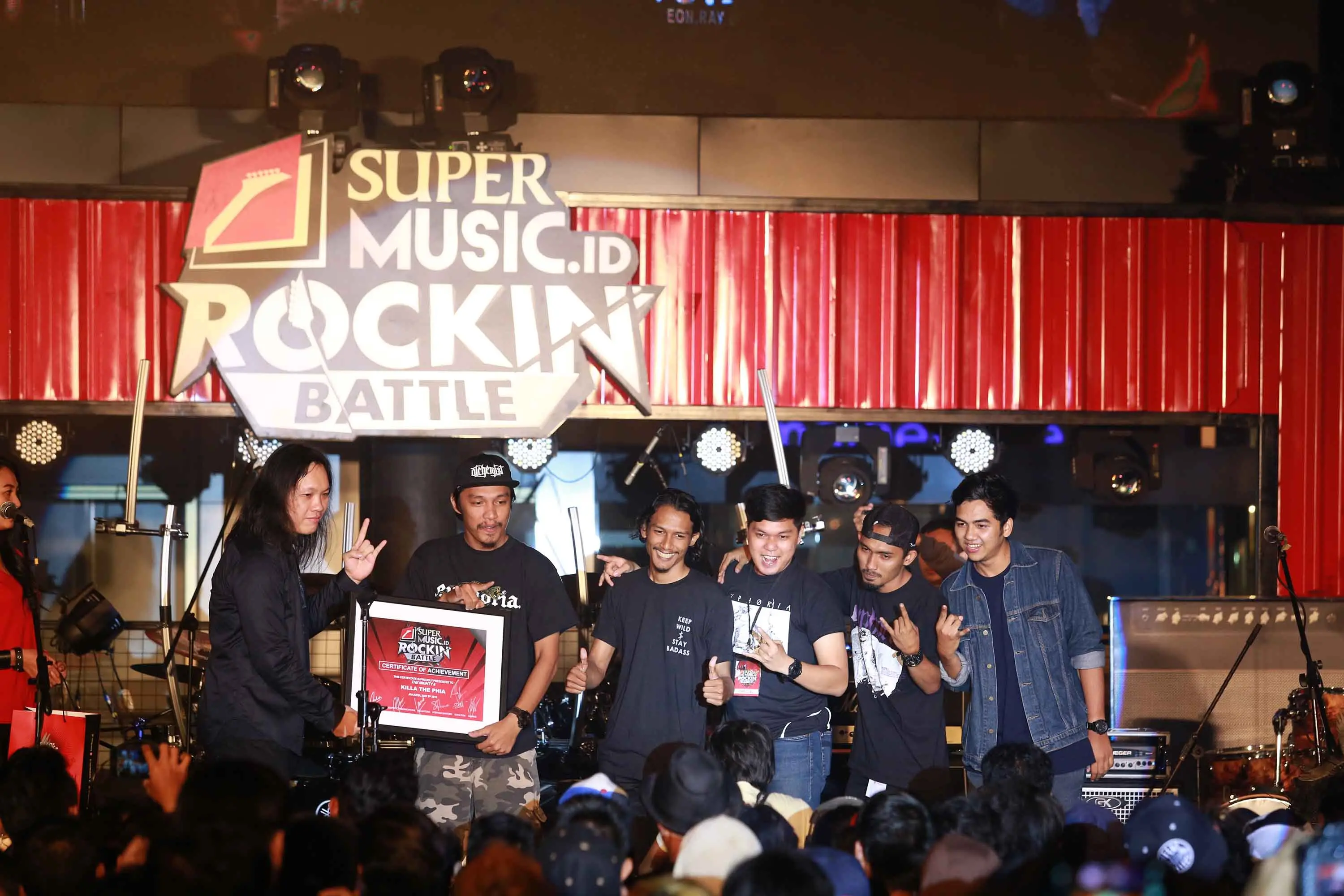 Pemenang SupermusicID Rockin Battle (Ruswanto/Bintang.com)