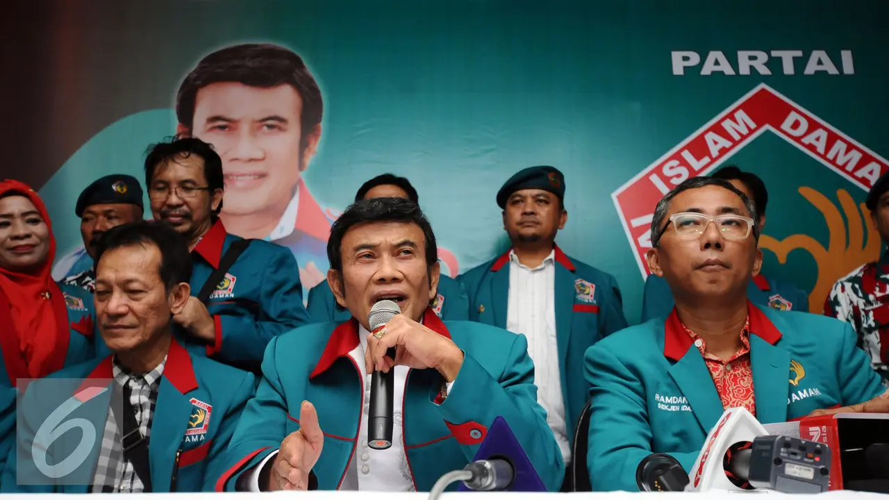 20161009- Partai Idaman Tidak Lolos Verifikasi-Rhoma Irama-Jakarta- Helmi Fithriansyah