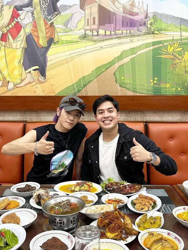 Taeyong NCT dan Jerome Polin. (Instagram/ jeromepolin)