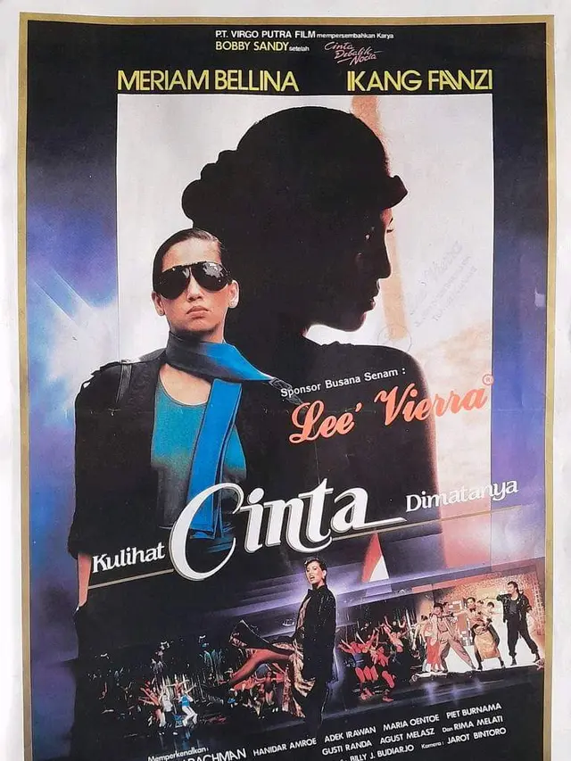 Poster film Kulihat Cinta Di Matanya. (Foto: Koleksi Pribadi Daniel Irawan)