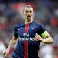 Striker PSG Zlatan Ibrahimovic