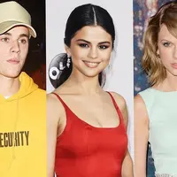 Artis cantik Selena Gomez dan taylor Swift tengah berada dalam pertikaian, dan dikabarkan penyebabnya adalah Justin Bieber. Belum tahu kebenarannya, Taylor dikabarkan tak suka dengan Selena. (doc.aceshowbiz)