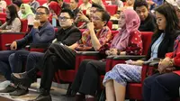 Mu’min Santoso, Managing Partner Ilona Network; Wendy Novianto, CEO Aleph Indonesia; Prof. Ir. Mochamad Ashari, Rektor Telkom University; Dida Diah Damayanti, Wakil Rektor III Telkom University; dan Lasya Miranti, Managing Director The Hatch.