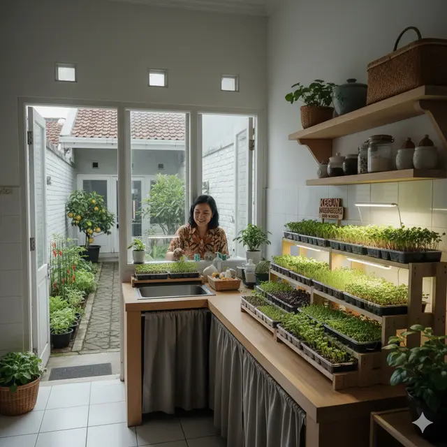 Jenis Kebun Sayur Tanpa Kotor & Berantakan