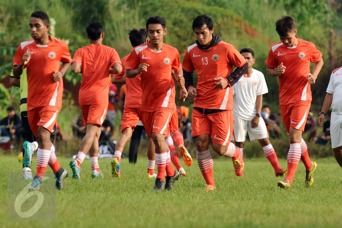 20160217-Latihan Perdana Persija Jelang Piala Bhayangkara 2016 Tanpa Didampingi Pelatih