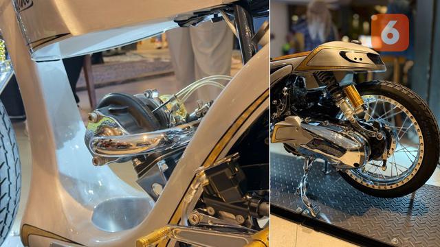 Karya Modifikasi Honda Stylo bernama Arjuna kembali ke Malang (Source: Nurrohman Sidiq)