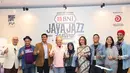 Banyak musisi akan tampil dalam pagelaran Java Jazz Festival (JJF) 2018. Selain diramaikan musisi profesional, perhelatan itu juga diramaikan oleh band bentukan para menteri Kabinet Kerja Jokowi, Elek Yo Band. (Bambang E. Ros/Bintang.com)