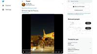 Gambar Tangkapan Layar Video dari Akun Twitter&nbsp;@bangbiembiem.