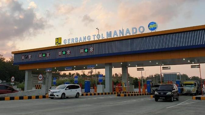 PT Jasamarga Manado Bitung mencatat sekitar 170 ribu kendaraan telah melintasi Jalan Tol Manado-Bitung Ruas Manado-Danowudu selama 3 pekan. (Dok Jasa Marga)