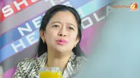 Puan Maharani juga membongkar rahasia tentang manuver yang siap menjatuhkan Gubernur DKI Joko Widodo. Bahkan wanita berzodiak Virgo ini menyebut jika tim penjatuh Jokowi telah sampai Solo, Jawa Tengah (Liputan6.com/Herman Zakharia)
