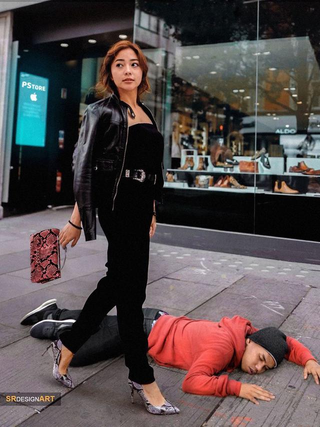 6 Editan Foto Pria Bersama Pesinetron Cewek, Kreatifnya Kocak