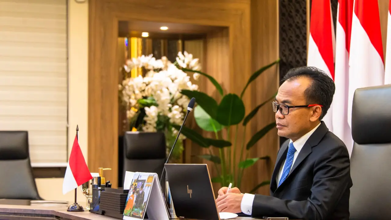 Sekretaris Kementerian Koordinator Bidang Perekonomian, Susiwijono Moegiarso,