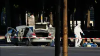 Tabung Gas dan Senjata Ditemukan di Mobil Pelaku Teror Paris