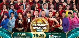 INDOSIAR akan menayangkan Indonesian Dangdut Awards 2026, Rabu, 30 September 2026, mulai pukul 19.00 WIB LIVE di INDOSIAR dan Vidio. (dok INDOSIAR)