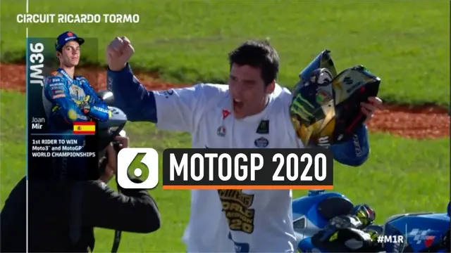 VIDEO: Pembalap Joan Mir Juara Dunia MotoGP 2020