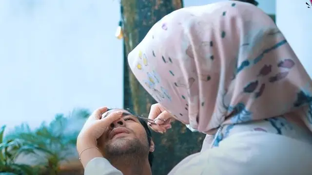 6 Momen Irish Bella Ngidam Potong Rambut Suami, Penampilan Ammar Zoni Curi Perhatian