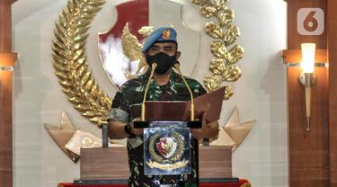 FOTO: Marsma TNI Wahyu Hidayat Resmi Jabat Danpaspampres