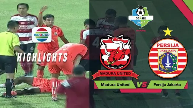 VIDEO: Tubrukan Keras Osas Saha dengan Pemain Madura United