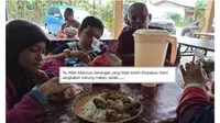 Disangka Warung, Keluarga Ini Ternyata Makan di Rumah Orang (Sumber: mStar)