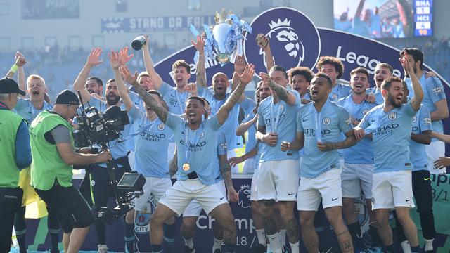 FOTO: Selebrasi Manchester City Usai Raih Juara Liga Inggris