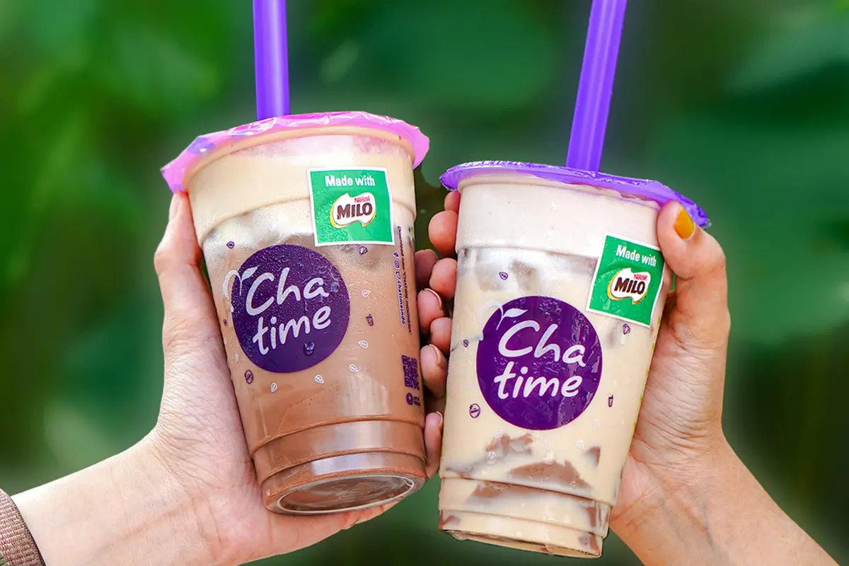 Menu Minuman Terbaru Chatime dengan Paduan Milo