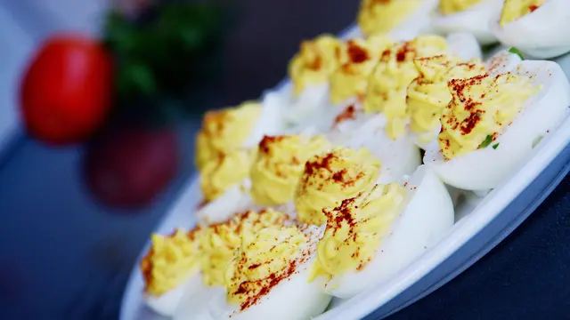 Resep Makanan Sederhana dari Telur Deviled eggs