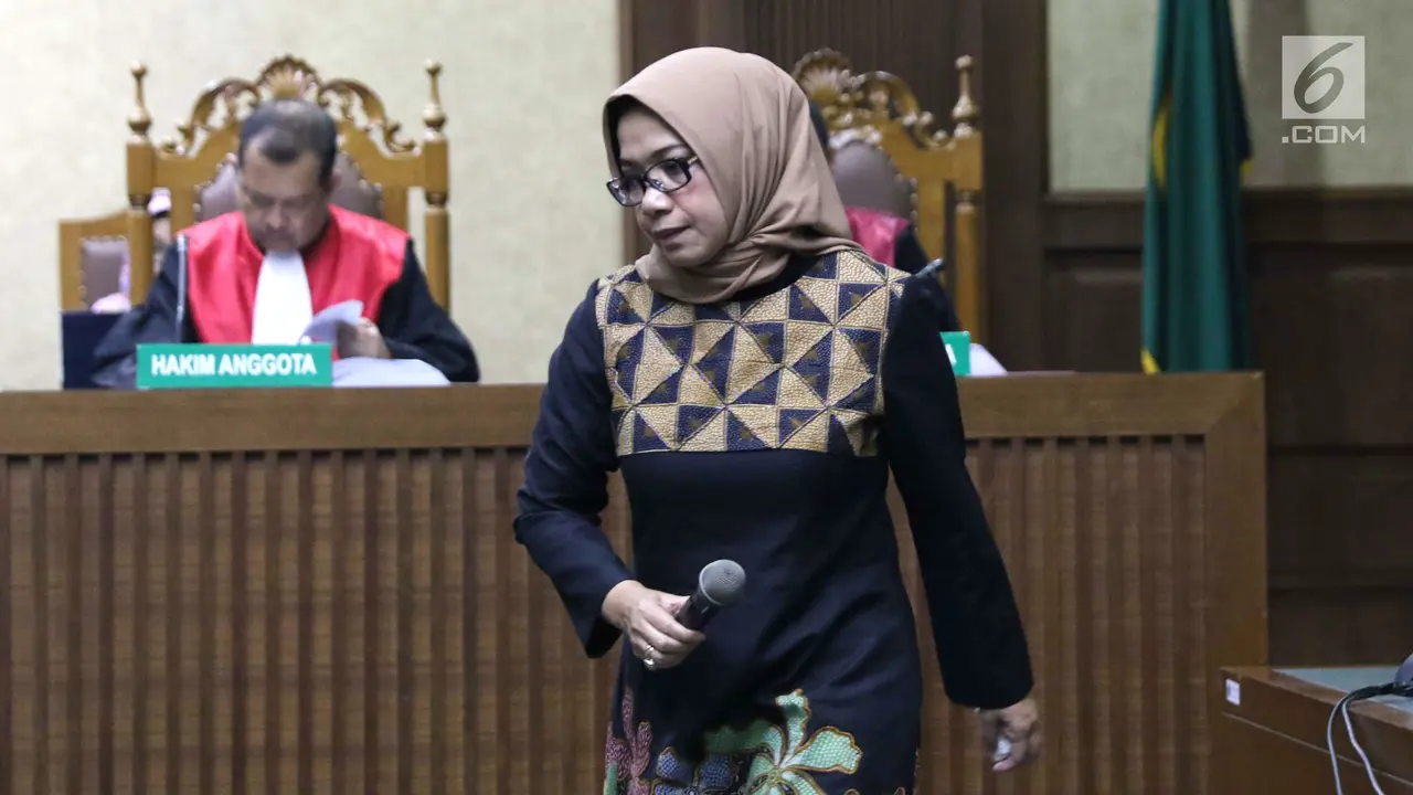 Eni Maulani Saragih Dituntut 8 Tahun Penjara