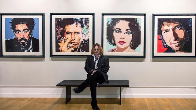 Johnny Depp Melukis