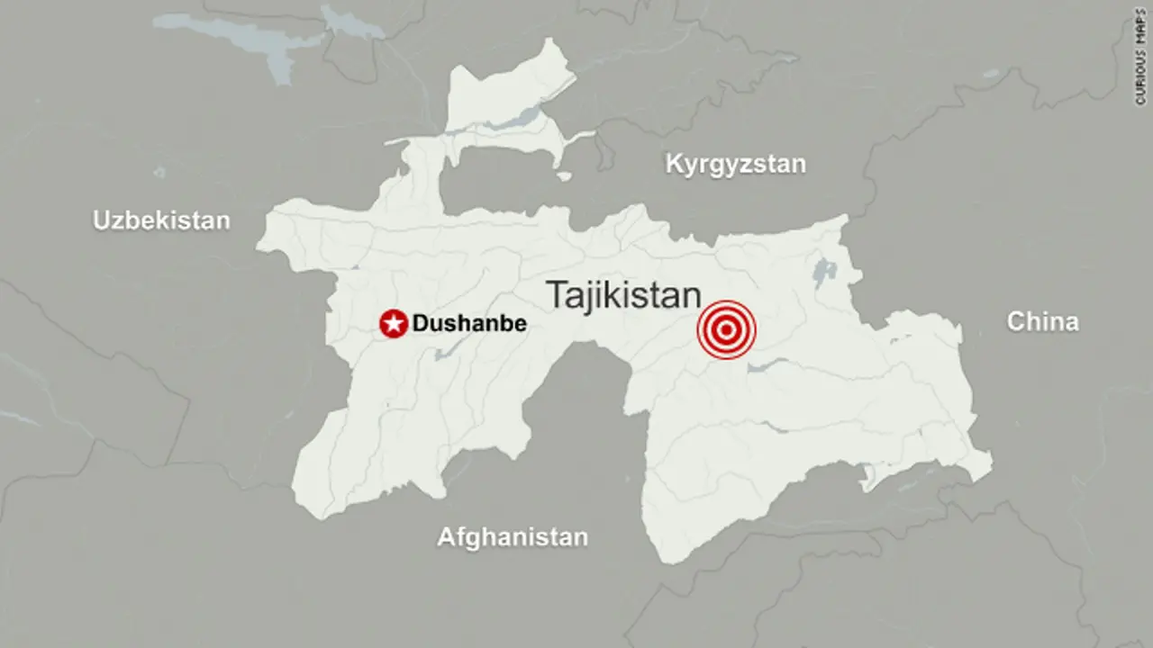 Gempa 7.2 SR Guncang Tajikistan